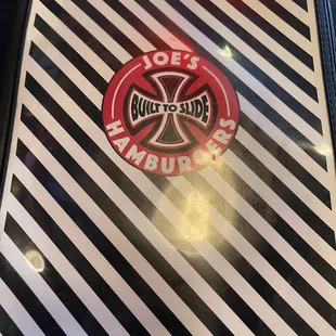 Front menu