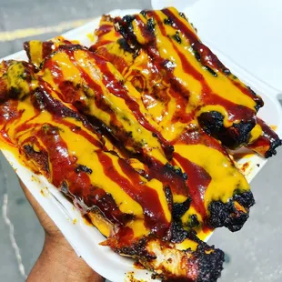 Half of slab of ribs