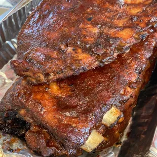 bbq ribs, food, ribs