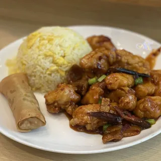 Orange Chicken Lunch Special