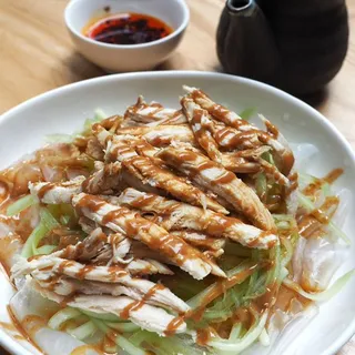 Shredded Chicken with Vermicelli Noodles