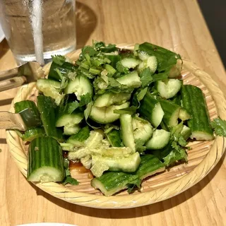 Spicy Cold Cucumber Salad