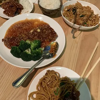Shrimp lo Mein