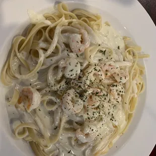 Shrimp Alfredo