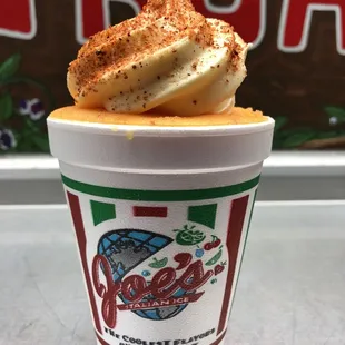 La Bamba (dole whip, chamoy Italian ice, and tajin)