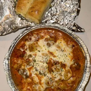 Baked Tortellini
