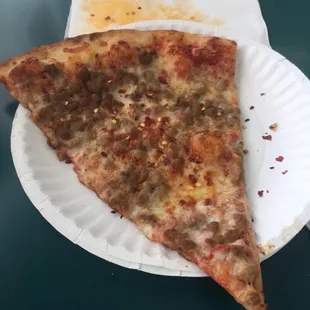 Authentic thing crust New York style pizzas.. By slice or by the pie