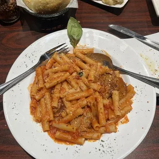 Penne Arrabbiata with Italian Sausage