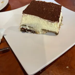  slice of ice cream cake