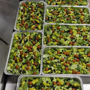  variety of salads