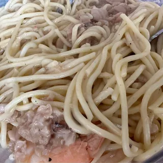 Pacific Jumbo Shrimp, Baby Clams & Crab Pasta