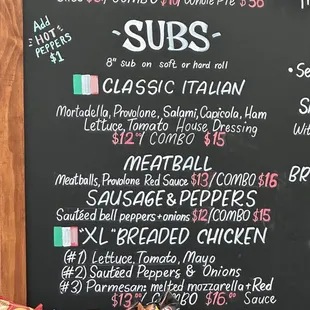 Great Submarine sandwiches