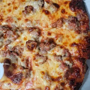 Sausage pizza