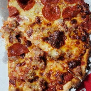pizza, food