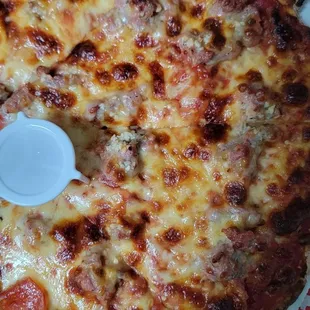 pizza, food