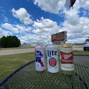 $3 tall boys of pbr, miller lite &amp; high life on tuesday's