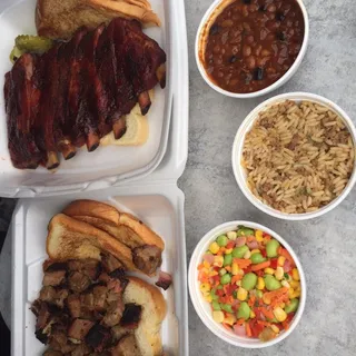 Ribs & Burnt Ends Dinner