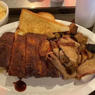 Ribs and 1 Meat Dinner