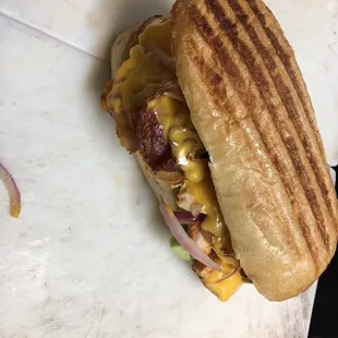 a grilled cheese sandwich