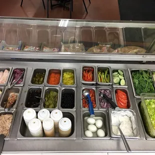 salads, interior