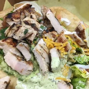 Grilled chicken Taco Salad