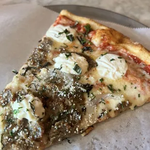 Meatball pizza.... Not your usual!