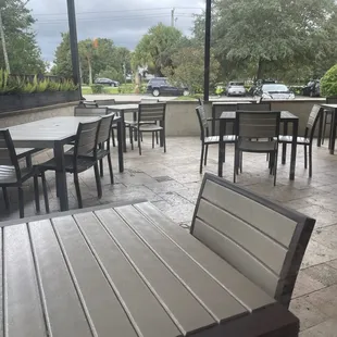 Outdoor seating