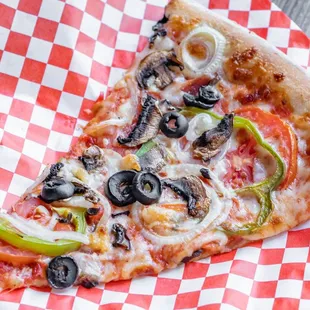 Sautéed Veggie - Onions,  Peppers, Mushrooms, Black Olives, Tomatoes &amp; Garlic
