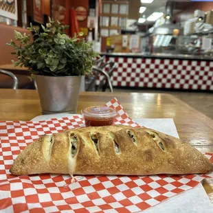 My beautiful meat pie calzone