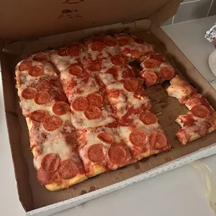 Pepperoni Sicilian