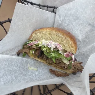 Flank Steak Sandwich