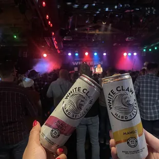 White Claw Mango &amp; Black Cherry!