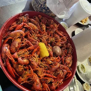 Crawfish.  Very tasty.