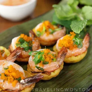 SP11 Shrimp Cupcakes (7)   Banh Khot