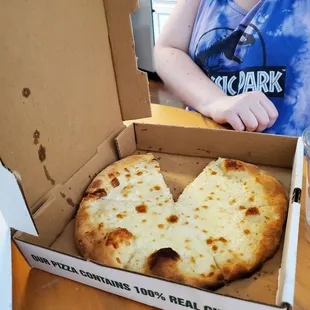 a pizza in a box