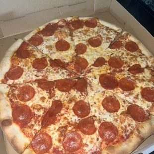 Pepperoni pizza