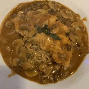 Chicken marsala