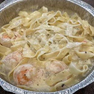Shrimp Alfredo