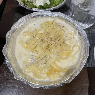 Kid's fettuccine Alfredo