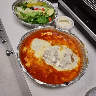 Canelloni lunch special.  Yum!