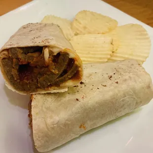 Chicken Parmesan Wrap