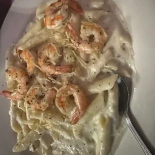 Shrimp Alfredo