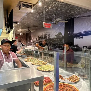 pizza, interior