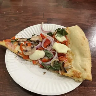 Veggie Pizza Slice