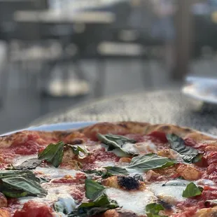Margherita pizza