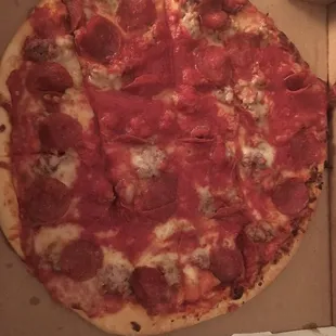 Double or triple sauce....   I don't recall.