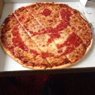 Extra sauce please with cheese.