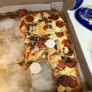 Sorry about 'what's left'