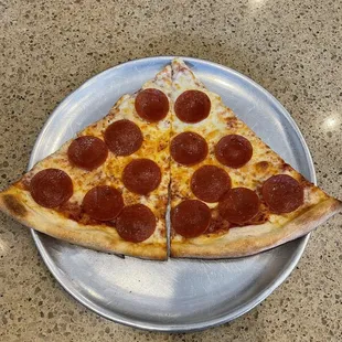 Two Pepperoni slices. EXCELLENT