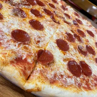 Large pepperoni